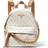 Michael Kors Slater Extra Small Convertible Messenger Backpack - Vanilla/Acorn