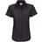 B&C Ladies Oxford Short Sleeve Shirt Ladies Shirts (Black)