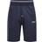 HUGO BOSS Cotton Blend with Contrast Inserts and Logo Shorts - Dark Blue