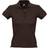 Sol's Women's People Pique Short Sleeve Cotton Polo Shirt - Chocolate