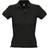 Sol's Women's People Pique Short Sleeve Cotton Polo Shirt - Black