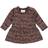 Gro Bell Classic Baby Dress - Puce with Camel (1864)