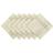 Zingz&Thingz French Striped Cloth Napkin Beige, Grey (50.8x50.8cm)