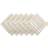 Zingz&Thingz French Striped Cloth Napkin White (50.8x50.8cm)