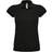 B&C Collection Women's Heavymill Short Sleeve Polo Shirt - Black