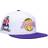 Mitchell & Ness Los Angeles Lakers Hardwood Classics 1987 NBA Finals XL Patch Snapback Hat Men - White/Purple