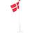 Langkilde & Søn Flagpole with Dannebrog Flag 1.8m
