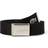 Lacoste Engraved Buckle Woven Fabric Belt - Black