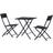 OutSunny 3PC Bistro Set, 1 Table incl. 2 Chairs
