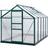 OutSunny 6x10ft Walk-In Polycarbonate Greenhouse Plant Grow Galvanized
