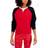 Tommy Hilfiger Women's Colorblocked Sweatshirt - Scarlet/Sky Captain