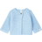 Petit Bateau Knitted Ribbed Cardigan - Toudou Blue (53148-02)
