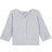 Petit Bateau Knitted Ribbed Cardigan - Poussiere Chine Grey (5314811)