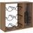 Home&Styling for 6 Bottles Metal Brown and Black Multicolour Wine Rack
