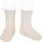 Condor Basic Rib Short Socks - Linen (20164-000-304)