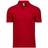Tee jays Mens Power Pique Organic Polo Shirt (3XL) (Red)