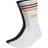 adidas Originals Solid Crew Socks 3-pack - White/Multicolor