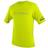 O'Neill UV Sun Protection Youth Basic Skins Short Sleeve Tee Sun Shirt Rash Guard, Lime