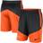 Nike Men's Black/Orange Oklahoma State Cowboys Team Performance Knit Shorts
