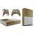 giZmoZ n gadgetZ Xbox One S Console Skin Decal Sticker + 2 Controller Skins - Metallic Gold
