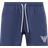 Emporio Armani Swim Shorts with Eagle Embroidery M - Navy Blue