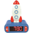 Lexibook Rocket Digital Alarm Clock