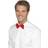 Smiffys Sequin Bow Tie Red