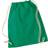 Westford Mill Gymsack Bag 2-pack - Kelly Green