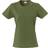 Clique Plain T-shirt W - Army Green