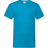Fruit of the Loom Valueweight V-Neck Short Sleeve T-shirt M - Azure Blue