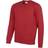 AWDis Kid's Academy V-Neck Sweatshirt - Red (AC003J)