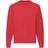 Fruit of the Loom Classic Raglan Sweatshirt - Red