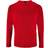 Sols Mens Sporty Long Sleeve Performance T-shirt - Red