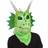 BigBuy Carnival Mask Dragon