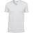 Gildan Soft Style V-Neck Short Sleeve T-shirt M - White