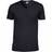 Gildan Soft Style V-Neck Short Sleeve T-shirt M - Black