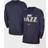 Nike Utah Jazz 75th Anniversary Pregame Shooting Performance Raglan Long Sleeve T-shirt Sr