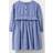 Crew Clothing Girls Cord Embroidered Spot Dress - Blue Spot