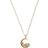 Olivia Burton Celestial Cluster Moon Necklace - Gold/Transparent