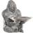 Dkd Home Decor ative Figure Silver Resin Gorilla (38 x 55 x 52 cm) Figurine