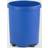 HAN Waste paper bin, plastic, capacity 50 l, HxÃ 490 x 430 mm, blue Storage Box
