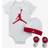 Nike Baby Jordan Box Set 3-Piece - White/Gym Red (HA5105-100)