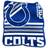 Logo Brands Indianapolis Colts Plush Raschel Throw