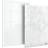 Nobo Mini Desktop Whiteboard Notepad 1915601 Dry Erase Glass Surface Frameless 230 x 152 mm White Pack of 2
