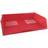 Q-CONNECT Wide Entry Letter Tray Red KF21691 KF21691
