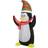Homcom Inflatable Penguin & Christmas Banner Decoration 243cm