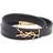 Saint Laurent Opyum Double Wrap Bracelet - Gold/Black