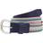Unisex Adults Regatta Leather Golf Ribbon Belt (navy/multi)