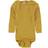 ENGEL Natur Long Sleeved Baby Bodysuit - Saffron (709030-18)