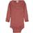 ENGEL Natur Long Sleeved Baby Bodysuit - Copper (709030-52E)